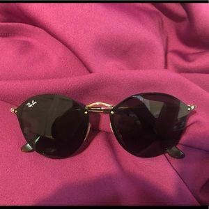 Ray-Ban Blaze Sunglasses - 59mm - Black and Gold